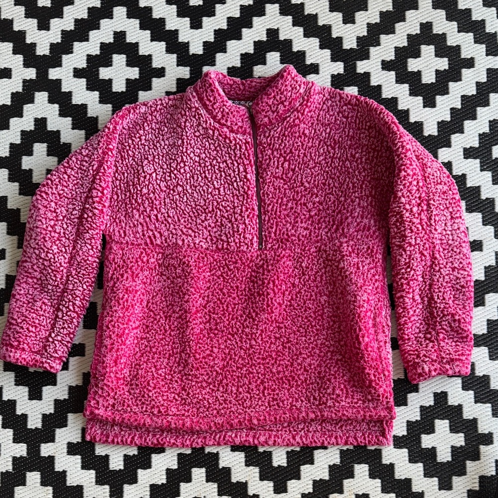 TIME AND TRU Sherpa Fleece Quarter-Zip - XL